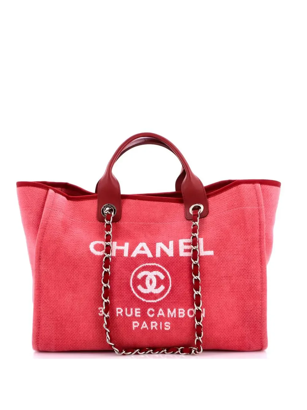 Chanel Deauville Tote Canvas Medium #287576C28B